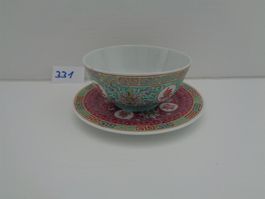 Mun Shou China Vintage - Schale Teller