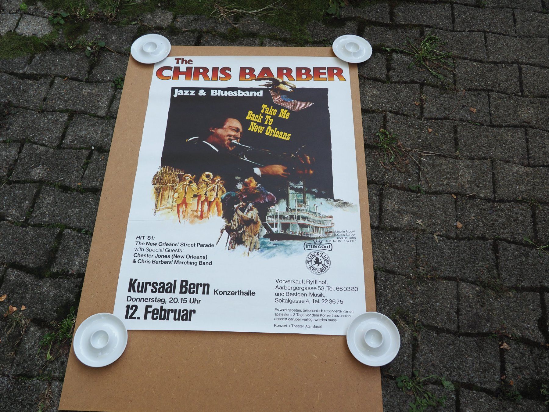 Posters & Illustrations: Konzert Plakat: Chris Barber – D'occasion à Schänis par Lobelie1