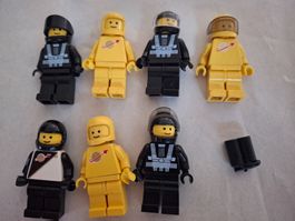 7 lego space blacktron police Figuren