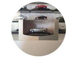 AUDI A4 CABRIOLET - Modell Herpa 1:87 H0 / Werbemodell