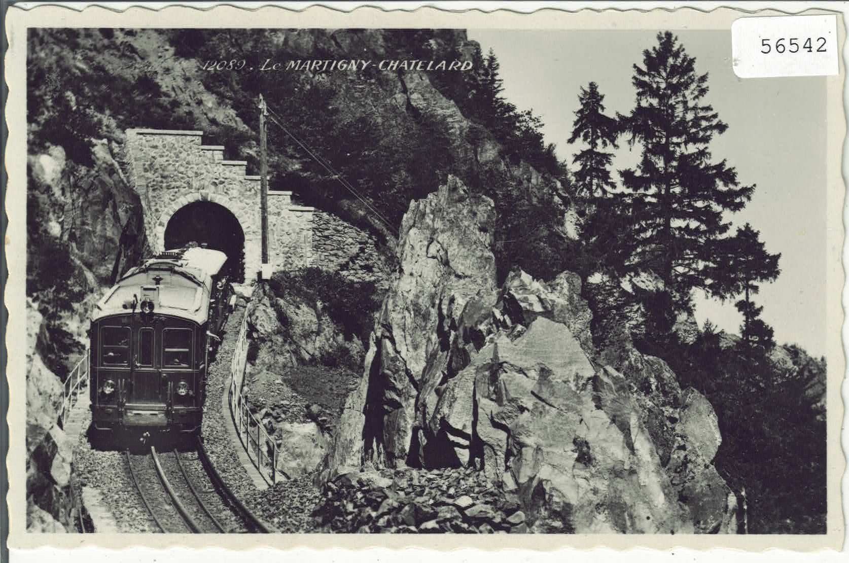 Cartoline postali: Ligne de Martigny-Chatelard - Tunnel – Usato da Ettingen venduto da Kartenplanet