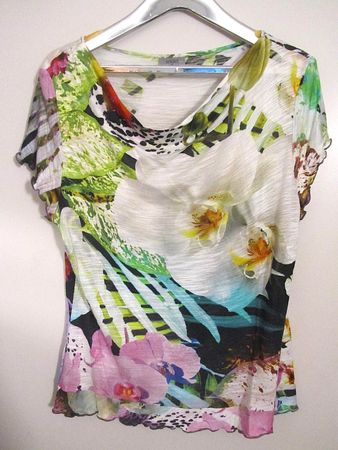 SEIDEL tolle luftige Bluse / shirt  S/M leicht dehnbar