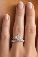 Cluster Ring Marquise Dream Silber 925 (Weisser Topas)