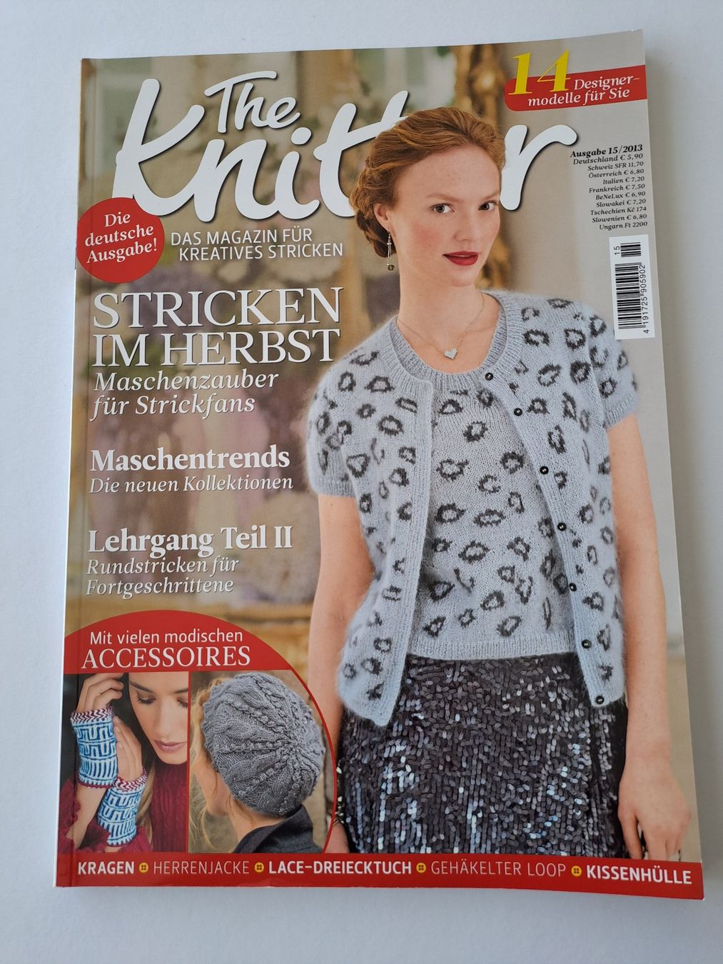 Riviste & Magazine: Strickheft The knitter Ausgabe 15 / 2013 Strickdesign – Usato da Glashütten venduto da Schwebefisch