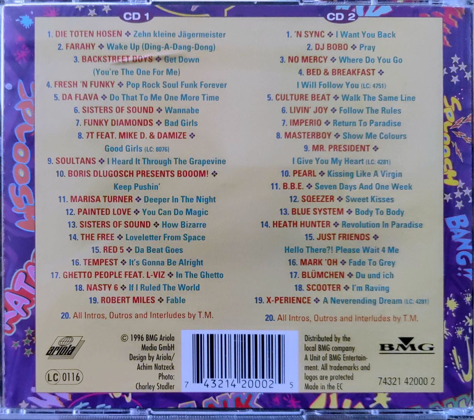 CD: Party Mix '97 Tophits nonstop (2 CD's) – Usato da Burg AG venduto da Franklin5736 1