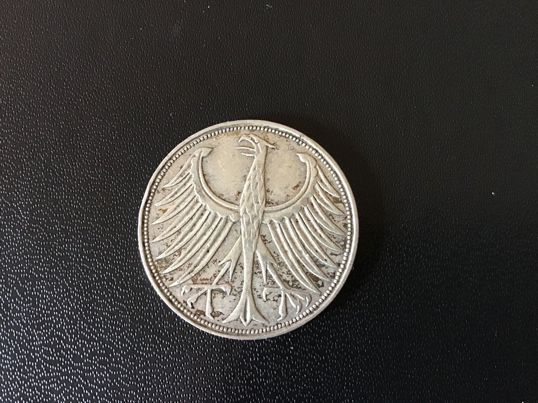 Alle Münzen: 5 DM Silberadler 1951 G – Gebraucht aus Urtenen-Schönbühl von absolut08 1