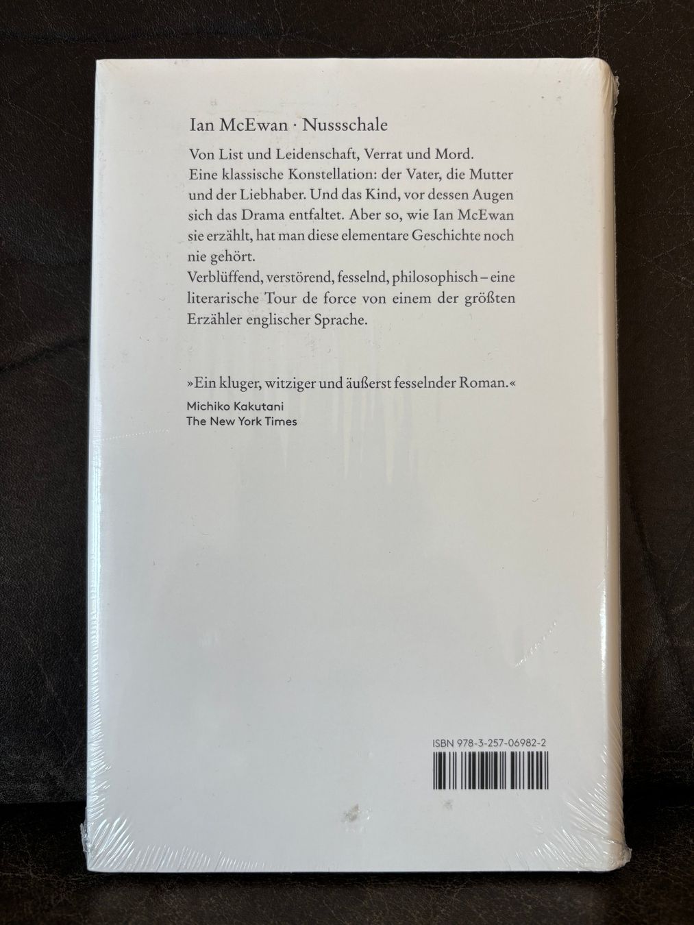 Libri: "Nussschale" von Ian McEwan – Nuovo e nell'imballaggio originale da Zürich venduto da tkhs 1