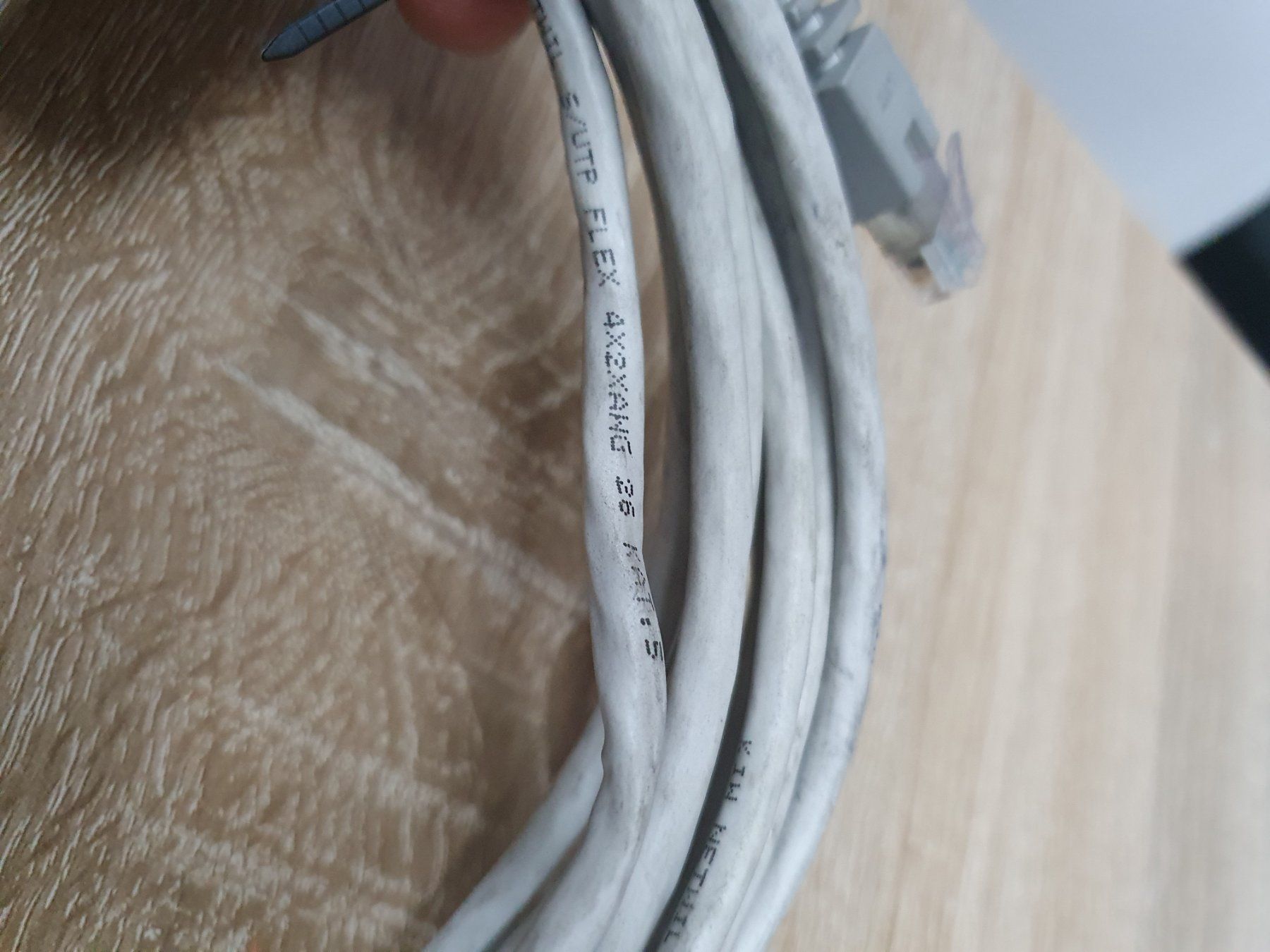 Dätwyler Cavi: Patch kabel 5m Patchkabel rj45 cat5 awg26 – Usato da Zürich venduto da eymen20 3
