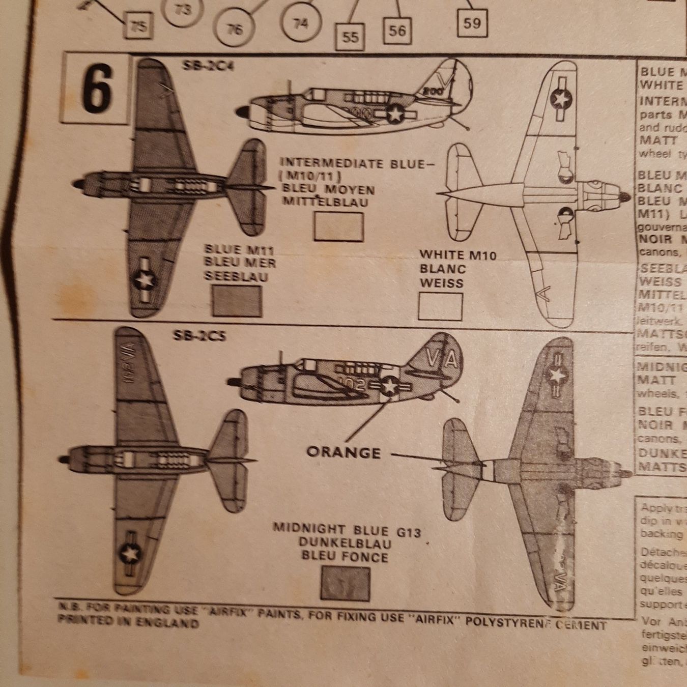 Airfix Modellbausätze & Standmodelle: 2326 ... Curtiss SB2-C Helldiver ... Airfix 02031 – Neu (gemäss Beschreibung) aus Bonstetten von Benibanny59 1