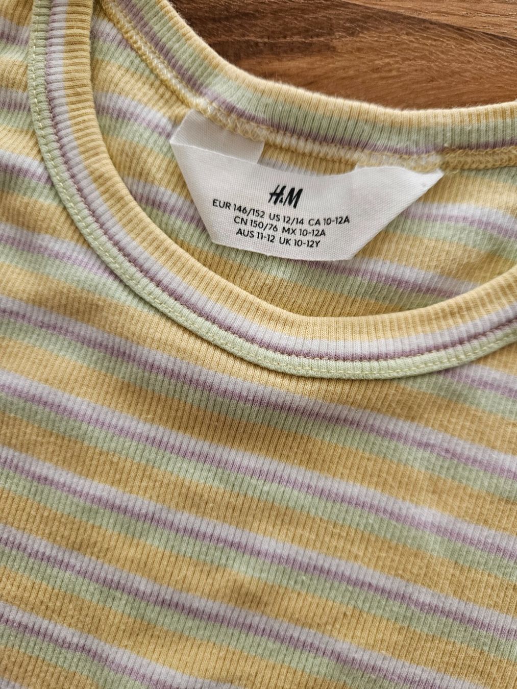 H&M Camicette, T-shirt & Top: Tshirt H&M Gr. 140-146  gestreift – Usato da Engelburg venduto da ynnoc19 1