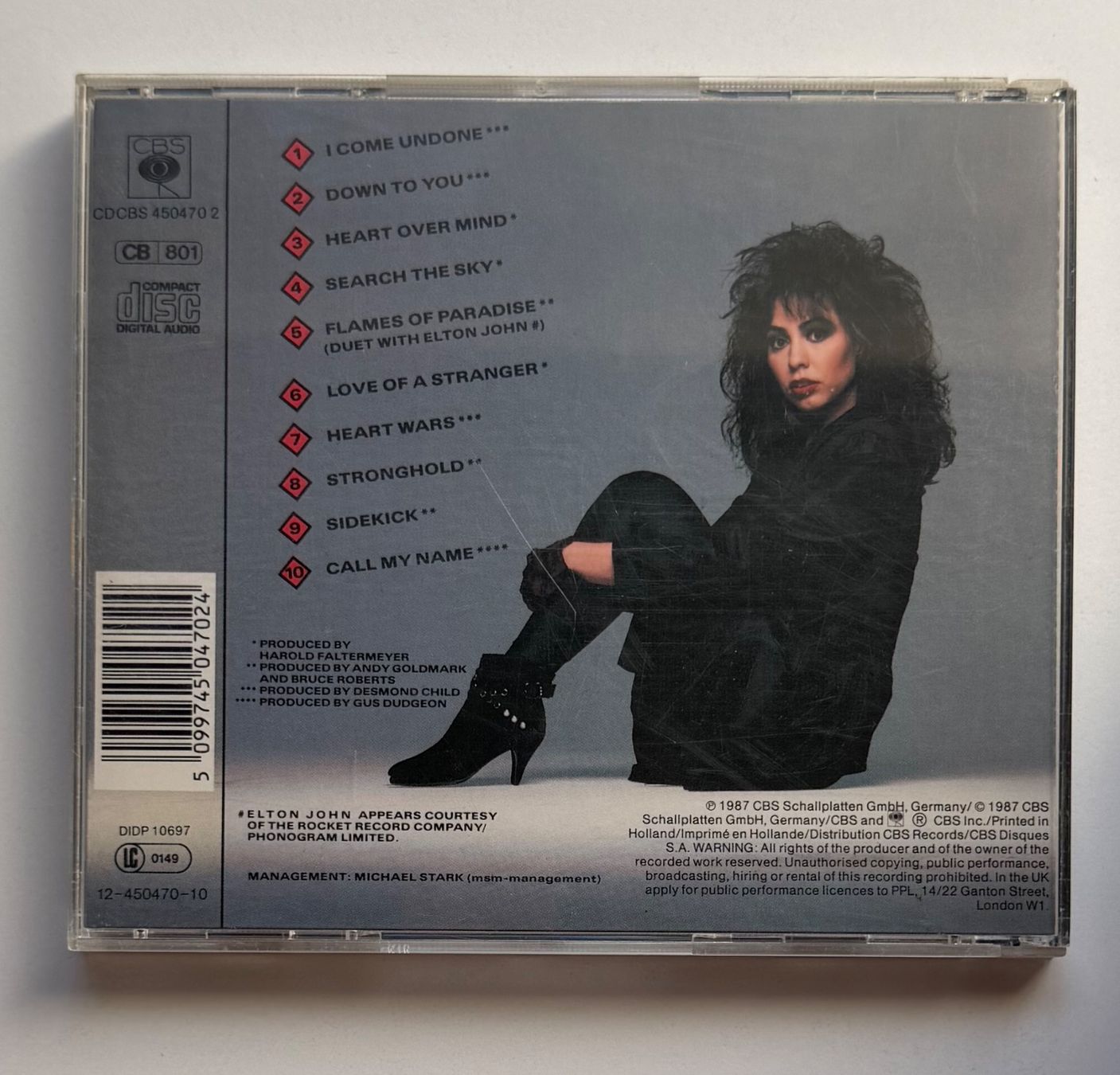 CD: Jennifer Rush / Heart Over Mind – Usato da Näfels venduto da rottabi 1