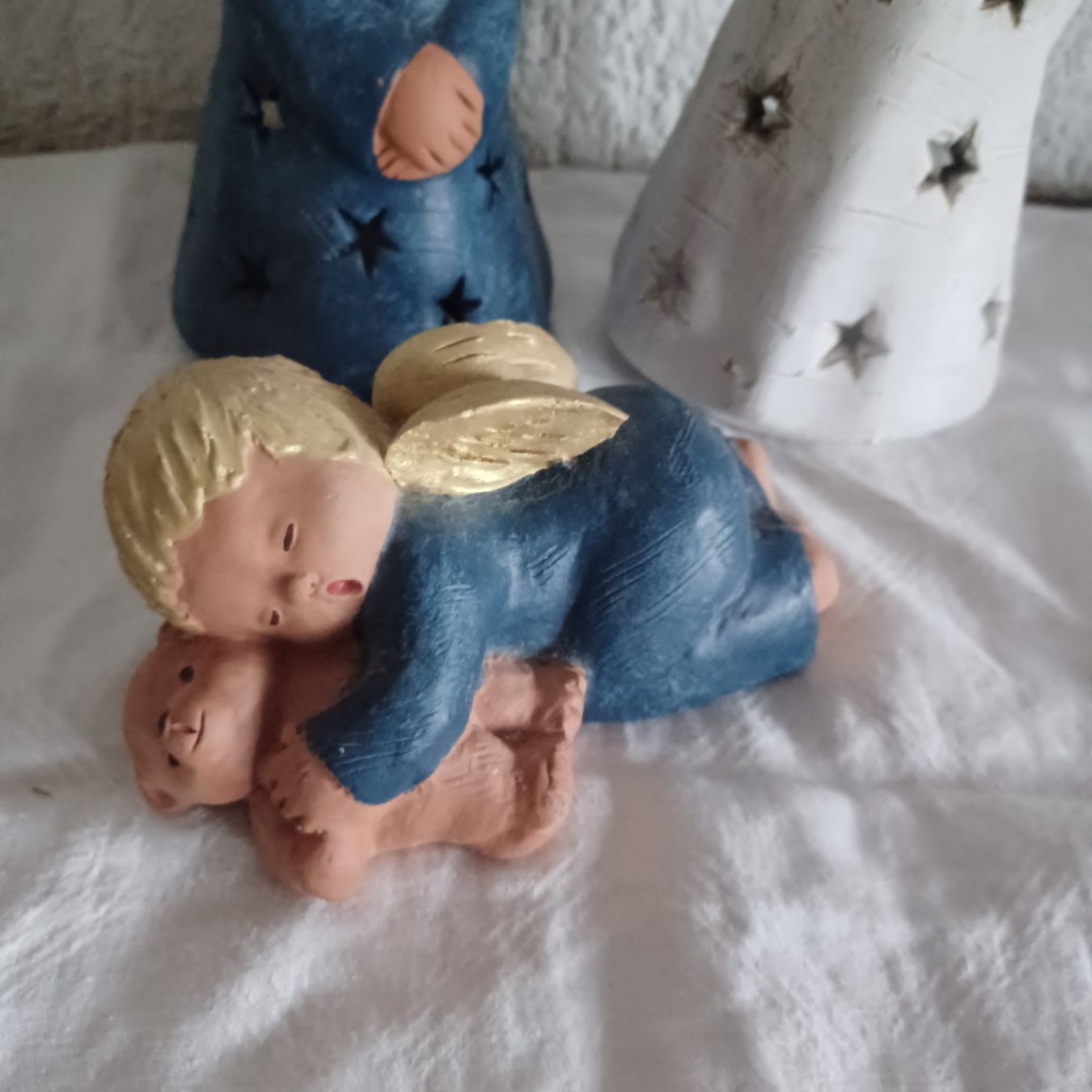 Statuette: 3 orig. Singer Engel – Usato da Abtwil SG venduto da luupsy 1