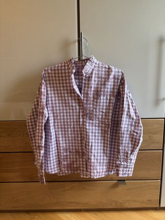 Karierte Bluse Baumwolle 
