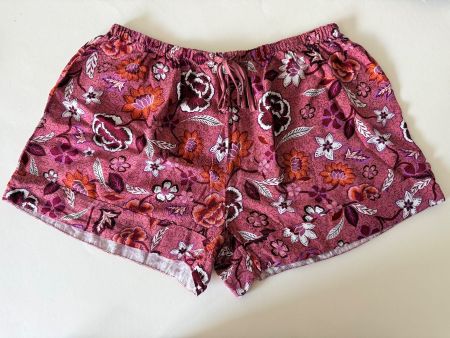 HUNKEMÖLLER, Short, Grösse M, Farbe Rosa/Rot mit  Blumen