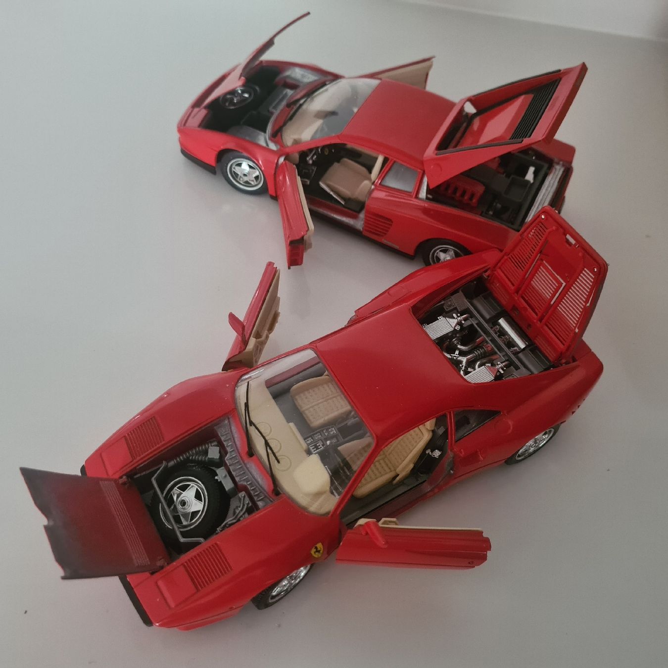 Bburago Modellini d'auto: 2 Ferrari Modell 1/18 – Usato da Steinen venduto da turbogeiss99 2