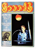 SOUNDS -APRIL 1976 ROCK - POP MUSIK ZEITSCHRIFT DAVID BOWIE