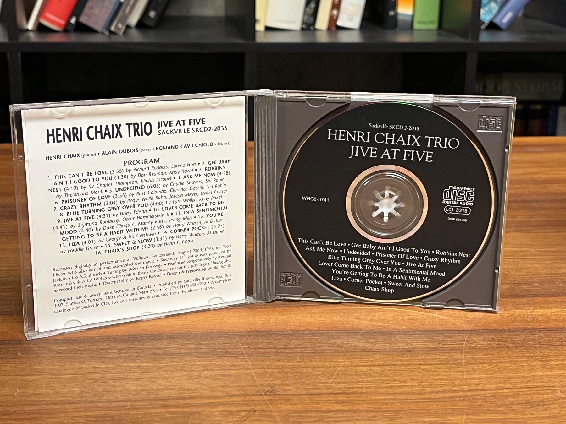 CDs: Henry Chaix - Jive at Five - RA11D – Gebraucht aus Küsnacht ZH von Jazztilldawn 2