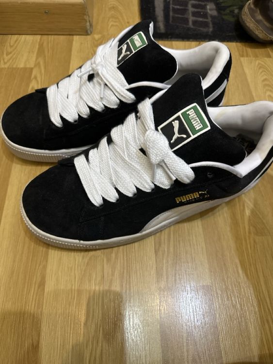 Puma Suede XL, Schwarz/Weiss, Grösse 47, Neuwertig! (Gebraucht) in Bern ...
