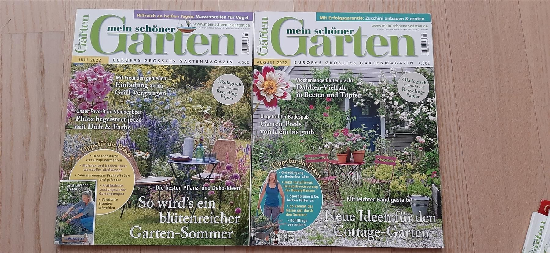 Zeitschriften & Magazine: 12x Mein Schöner Garten 2022 – Neu (gemäss Beschreibung) aus Affoltern am Albis von Sabinezc 4