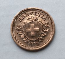 1939 1 Rappen vz+