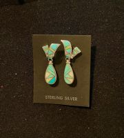 Indian Silver Earings Opale
