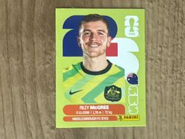 Panini FIFA World Cup 2026 Sticker Riley McGree AUS 12