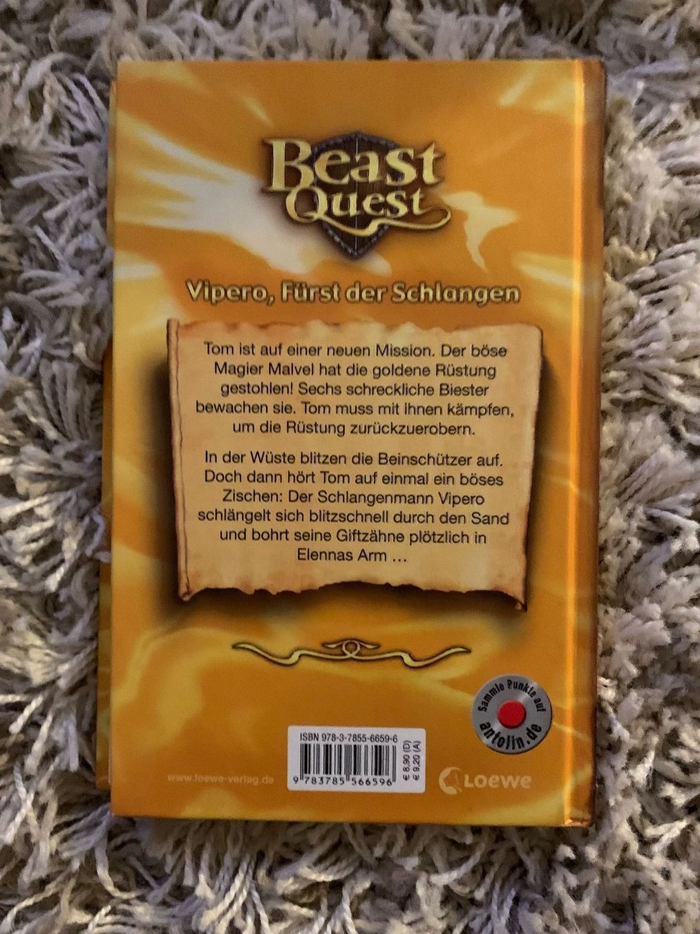 Libri: Beast Quest – Usato da Mauren venduto da SB1606 1