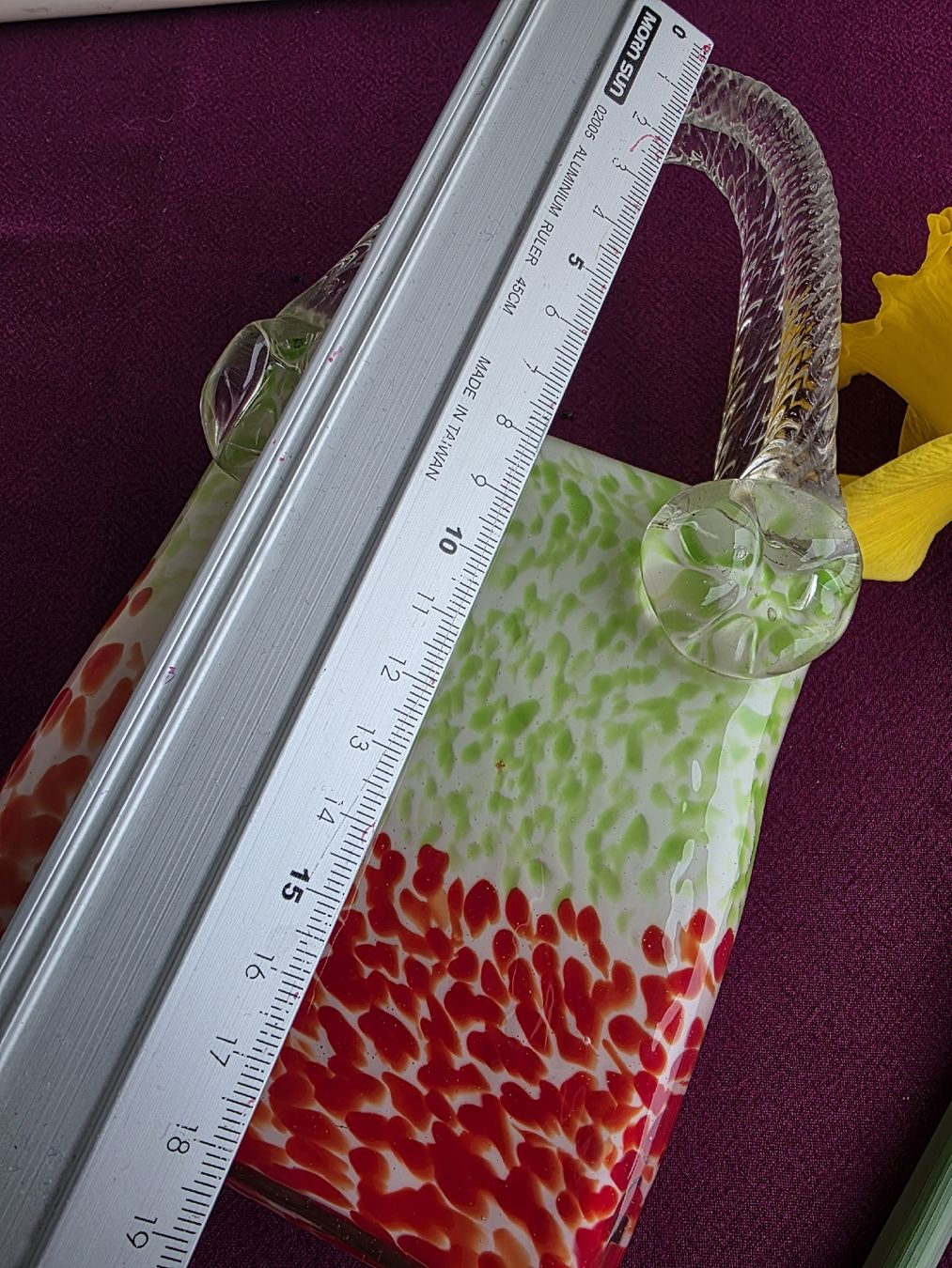 Murano Tutte le decorazioni: Murano Glas Vase Handtasche – Usato da Aegerten venduto da Jos_zem 6
