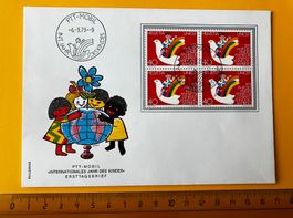Sonderbrief 1979 Internationales Jahr des Kindes, PTT-Mobil