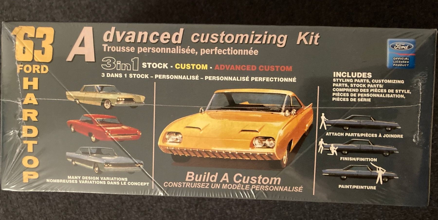 Modellbausätze & Standmodelle: Bausatz 1:25 -Advanced Customizing Kit -63 Ford Hardtop -AMT – Neu und originalverpackt aus Stans von canberra04 1