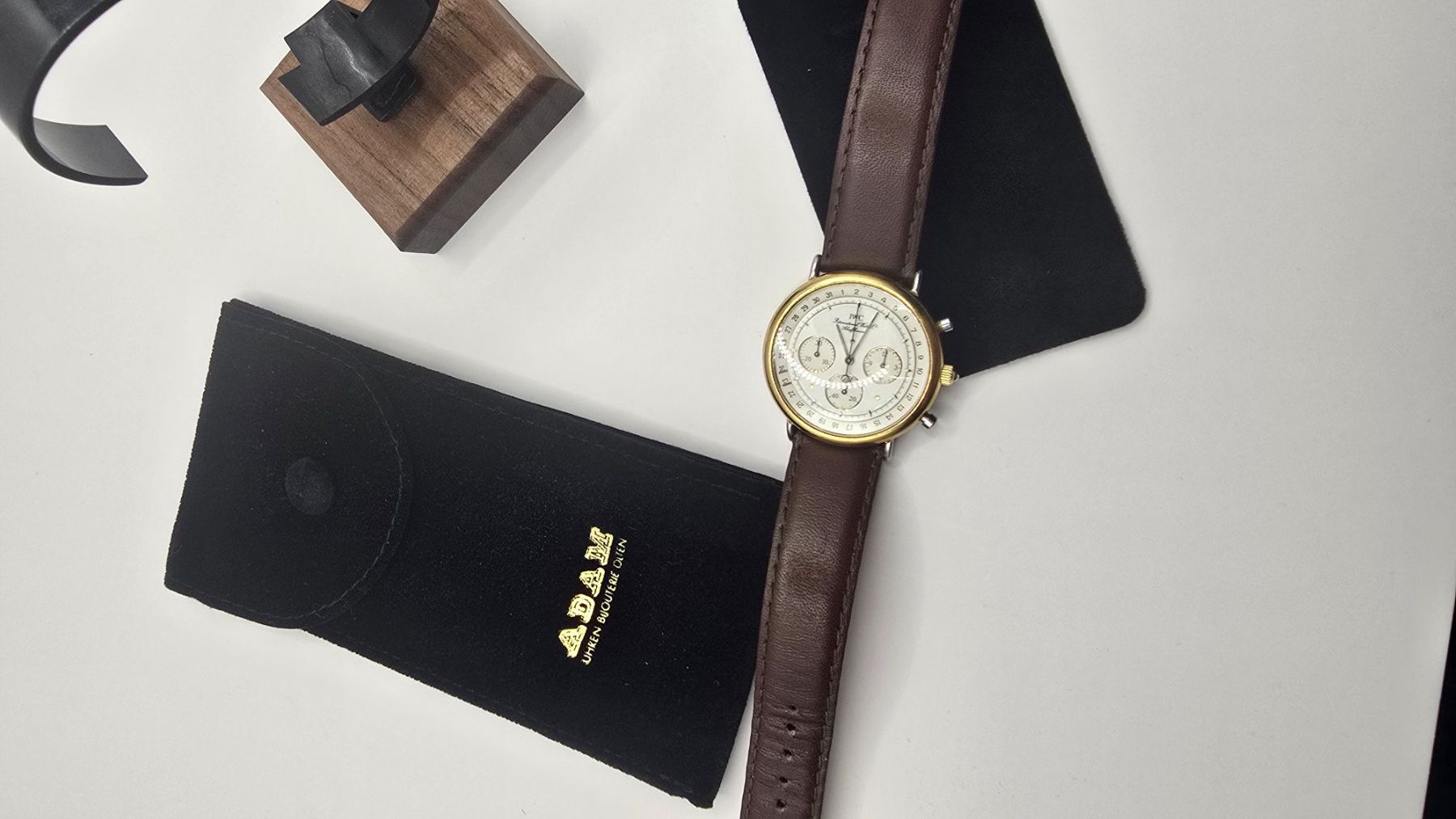IWC Orologi: IWC Chronograph Gold/Stahl – Usato da Wangen b. Olten venduto da Hhh95 6