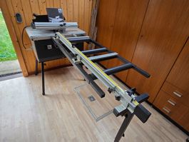 Tischkreissäge Elu ETS 3001 Schiebetisch & Rollauflage