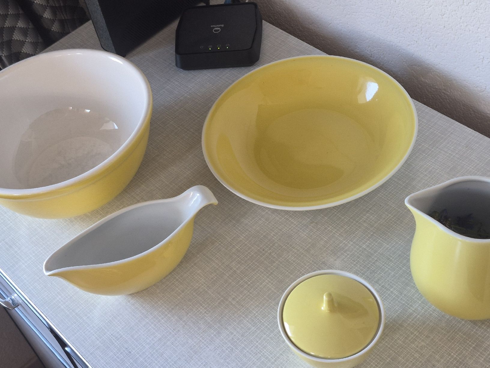 Rössler Geschirrsets: Geschirrset Rössler gelb 5 teilig gebraucht – Gebraucht aus Frauenfeld von mel_2gqy 2