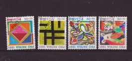1991 Serie Pro Patria Ersttagsstempel