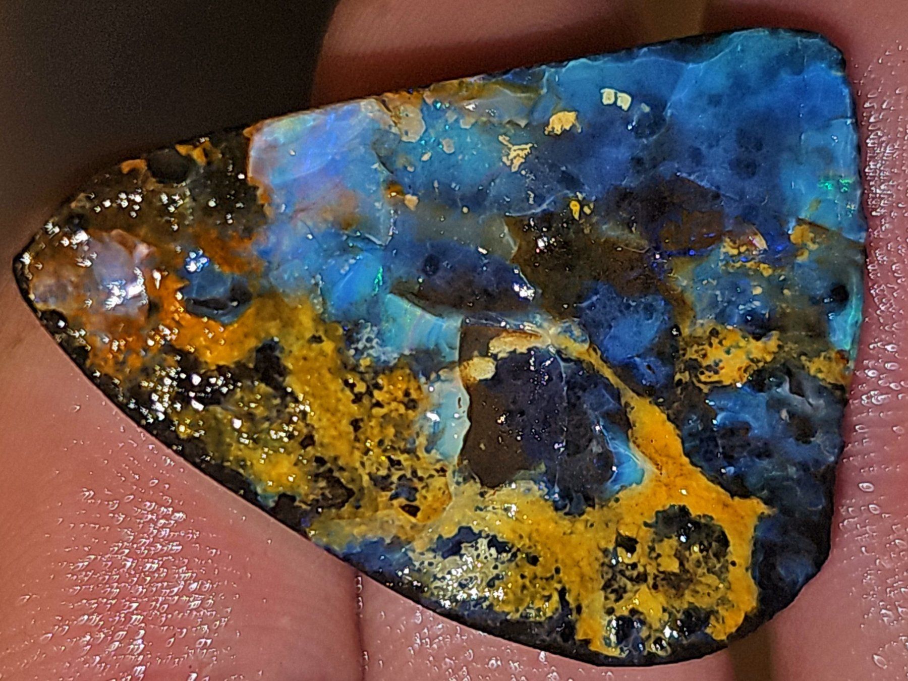 Pietre preziose: Australischer Boulderopal Rohstein – Nuovo e nell'imballaggio originale da Uerkheim venduto da Winwinner 3