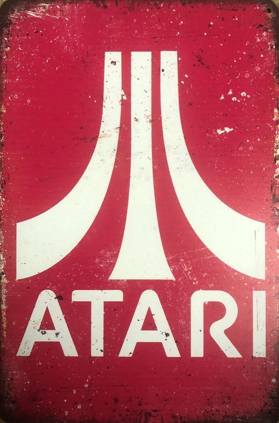 Atari Insegne: Atari Blechschild Retro Gamer 30 x 20 Computer Games Pong – Nuovo e nell'imballaggio originale da Dättlikon venduto da easythings