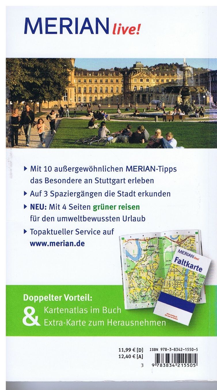 Livres: Stuttgart Merian Reise-Handbuch – D'occasion à Unterengstringen par Lastchance 1