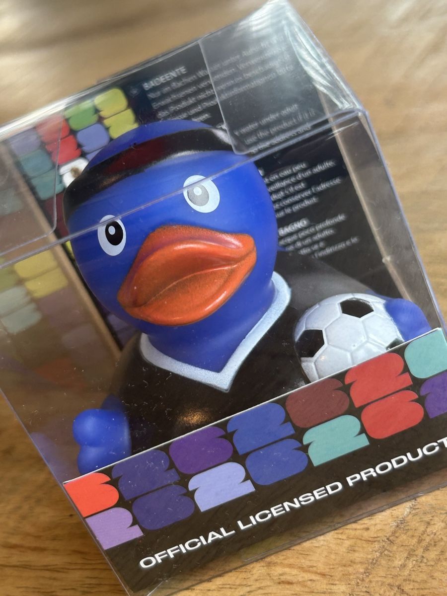 Giocattoli: Canards de bain FIFA, 2 pièces, neufs – Nuovo e nell'imballaggio originale da Thierrens venduto da Bigla 9