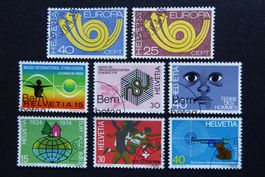 (S444) 1973 + 1974: Zst. 543+544, 545-547, 548-550 ET ʘ