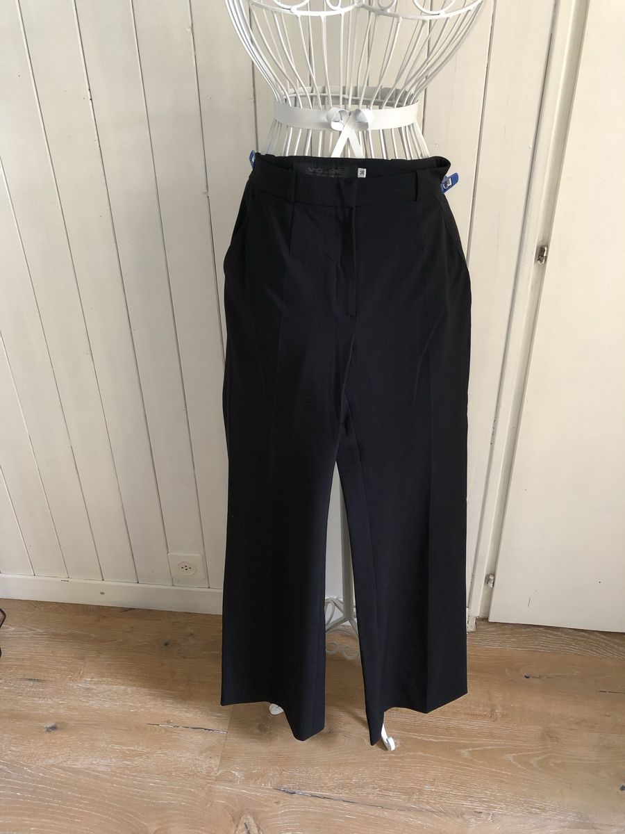 Hosen: Pantalon noir élégant Votre Nom 36 – Neu (gemäss Beschreibung) aus Cuarnens von Sandrine0110