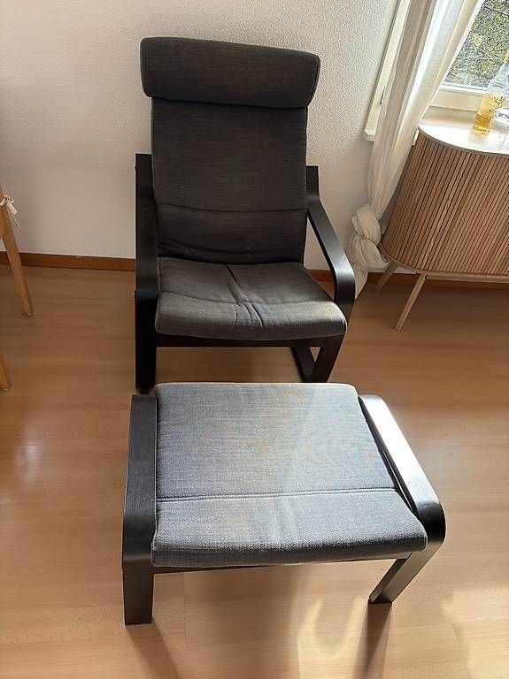 Sessel: Poäng Ikea Sessel und Hocker – Gebraucht aus Bischofszell von nono77 1