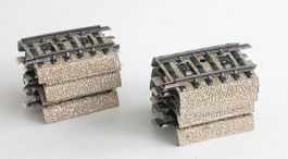 Märklin M-Gleis 10 Kurz-Gleisstücke gebogen 5205 Spur H0