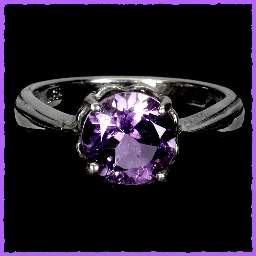 Anelli: ♛ Amethyst 925 Silber Ring – Nuovo e nell'imballaggio originale da Oberglatt ZH venduto da Hot-Spot 1