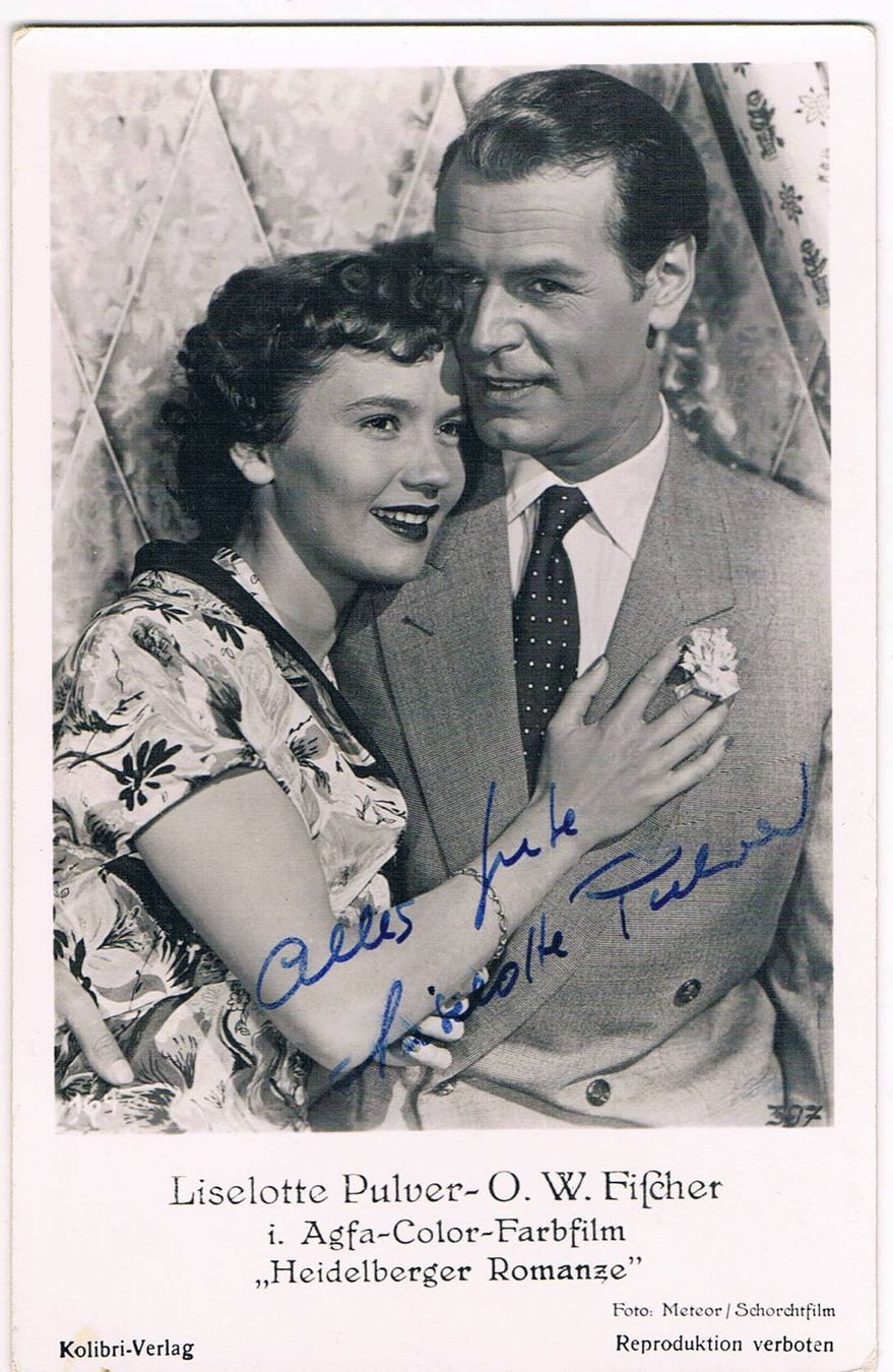 Autogramme: Liselotte Pulver Original Autogrammfoto 9x14cm – Gebraucht aus Bischofszell von Gottselig