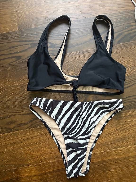 Costumi da bagno & Bikini: Bikini Set Zebra/Schwarz – Nuovo (secondo la descrizione) da Zürich venduto da sho_9b69