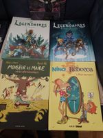 lot de 7 BD Les Légendaires et BD pour enfants et CD