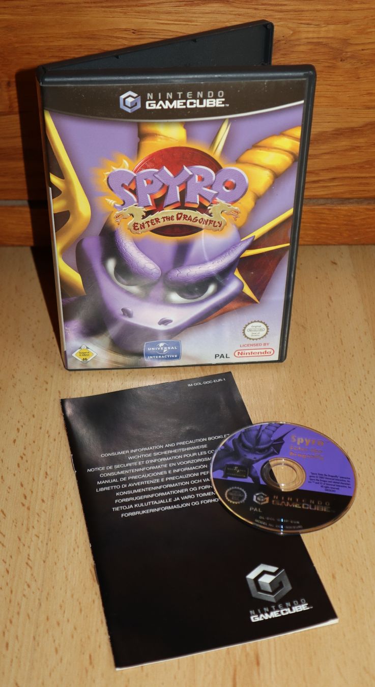 Nintendo Jeux: Gamecube -- Spyro Enter the Dragonfly -- Deutsch – D'occasion à Ochlenberg par on3x