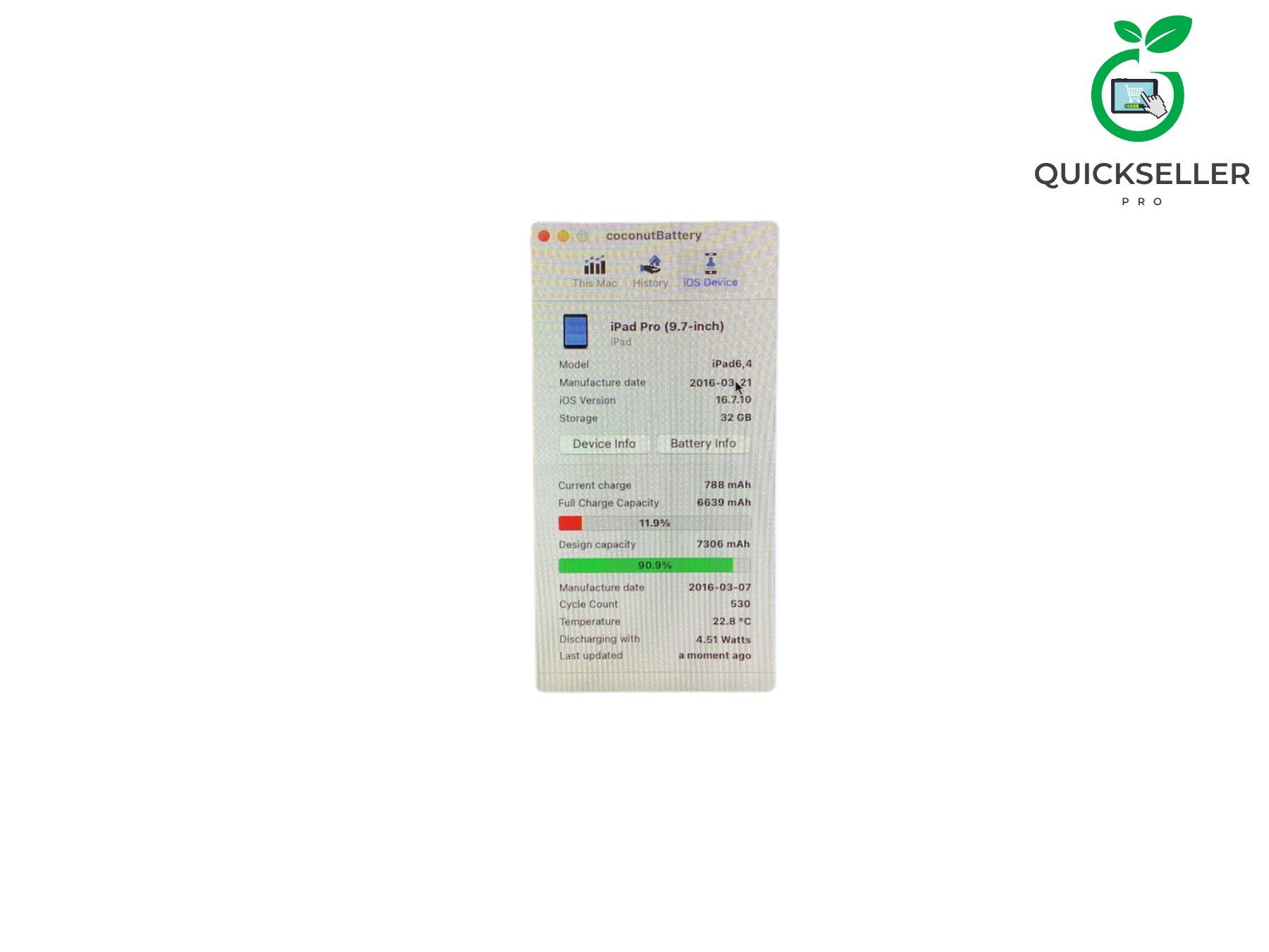 Tablet PC: iPad 6. Generation, 32GB, WI-FI und Cellular Model A1954 TOP – Gebraucht aus Rotkreuz von Quickseller-Pro 6