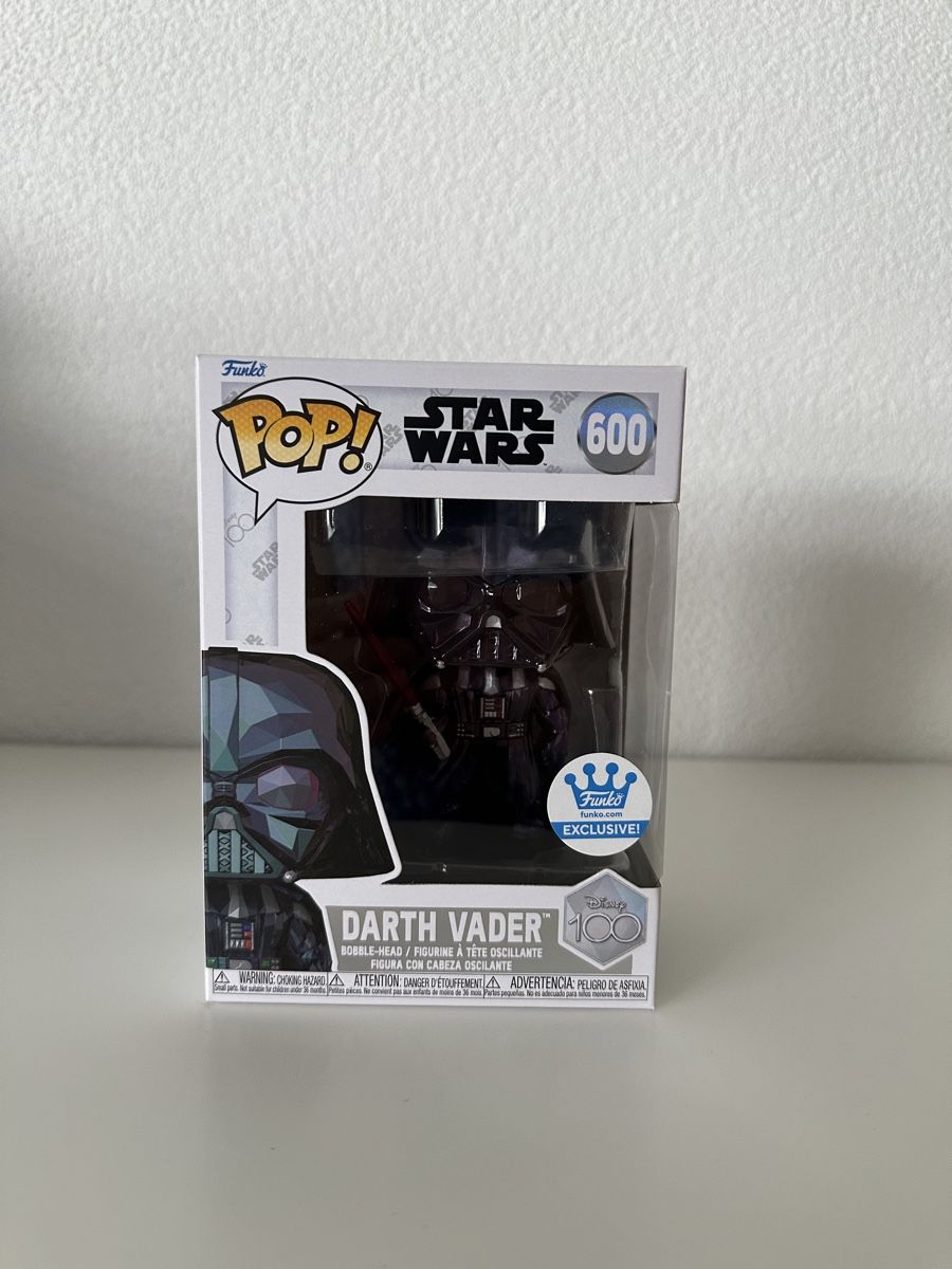 Funko Figuren: Funko Pop Darth Vader Disney 100 Facet Edition – Neu und originalverpackt aus Mels von Hannah_Fee