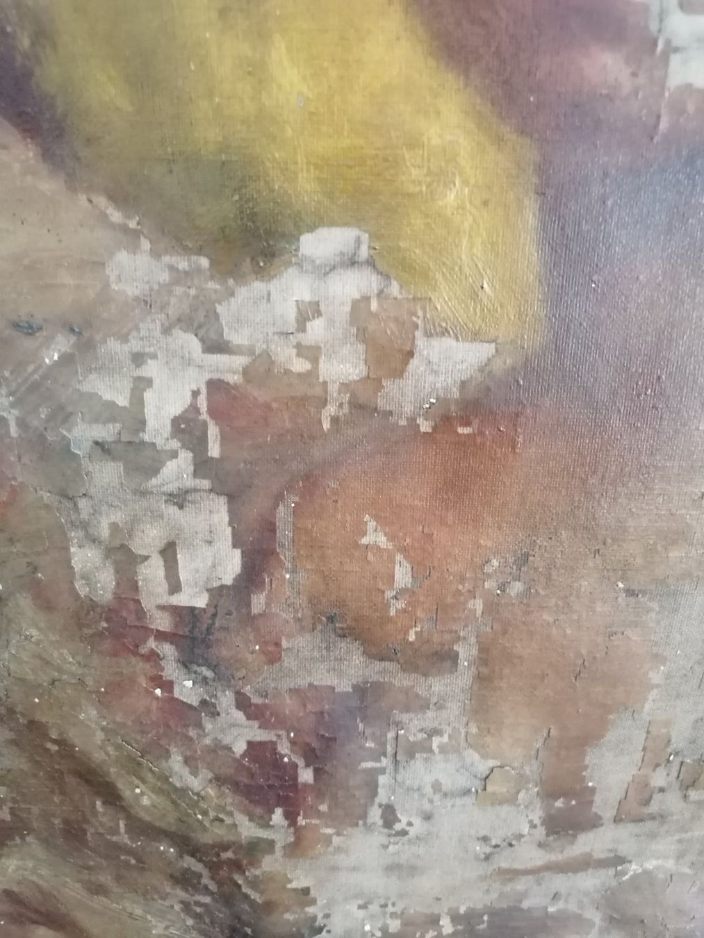 Dipinti: Sehr altes Oelbild auf Holzrahmen – Difettoso da Wallisellen venduto da Muggeli1970 2